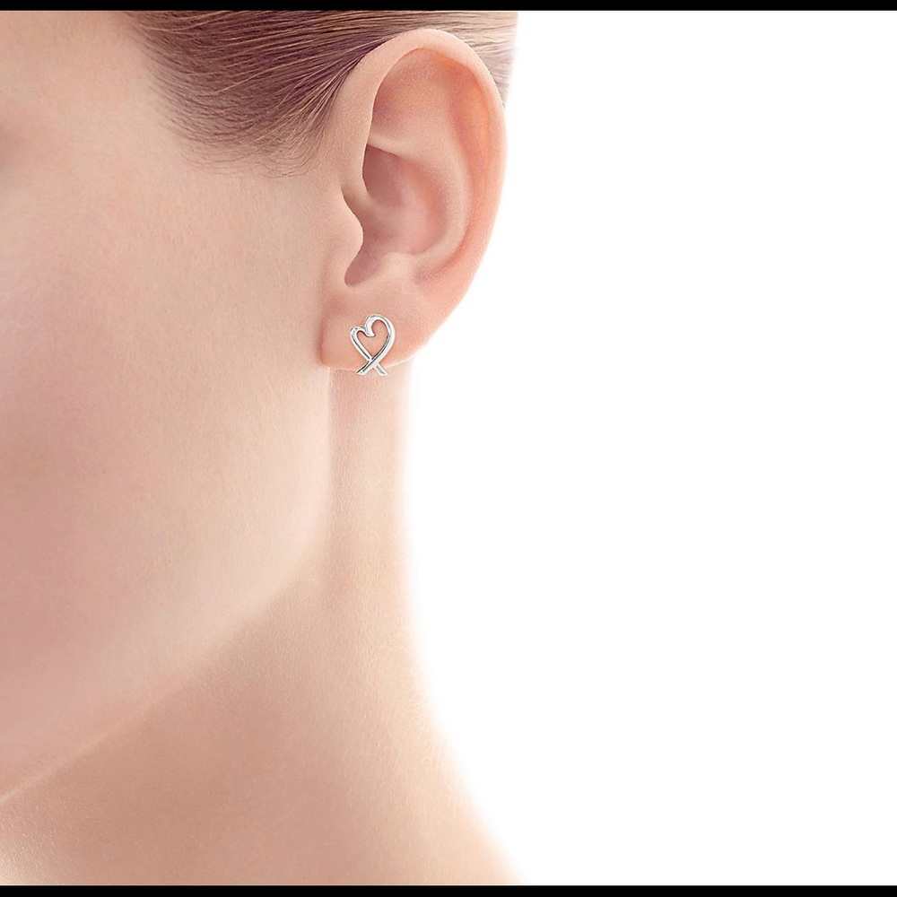 Tiffany & Co. Paloma Picasso Loving Heart Earrings - Picture 4 of 14